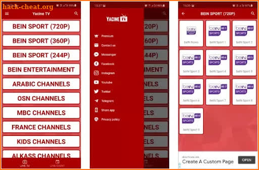 Yacine TV Apk Guide screenshot