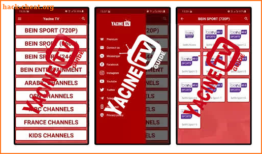 Yacine TV Apk Guide screenshot