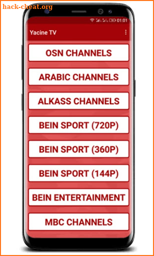 Yacine TV Score Updates screenshot