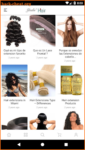 Yadii Hair Extensions screenshot