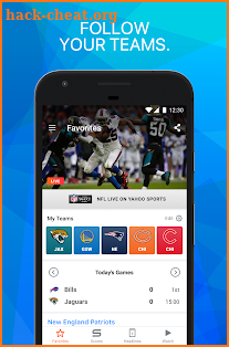 Yahoo Sports - scores, stats, news, & highlights screenshot