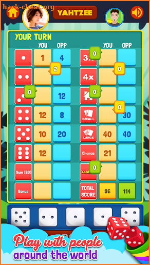 Yahtzee screenshot