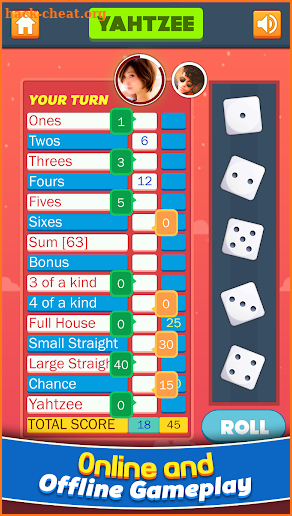 Yahtzee Dice screenshot