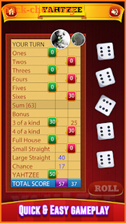 Yahtzee Dice Game screenshot