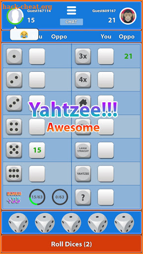 Yahtzee Star screenshot