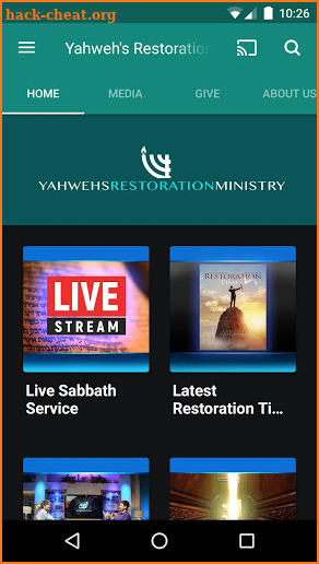 Yahweh's Restoration Ministry screenshot