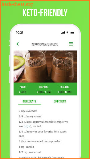 Yami Keto Recipes screenshot