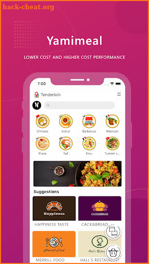 Yamimeal screenshot