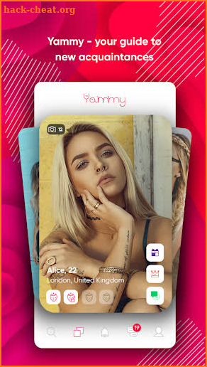 Yammy — New dating for free screenshot