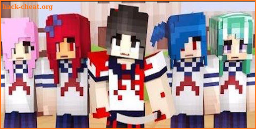 Yandere Simulator Maps for Minecraft PE screenshot