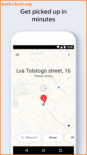 Yandex.Taxi Ride-Hailing Service screenshot