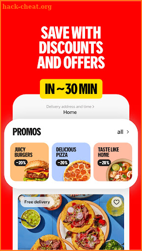 Yango Deli: Food Delivery screenshot