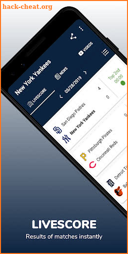 Yankees Baseball: Livescore & News screenshot
