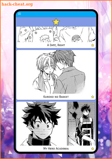 Yaoi Manga Novels screenshot