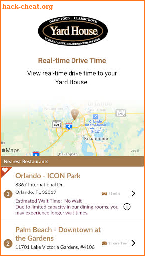 Yard House screenshot