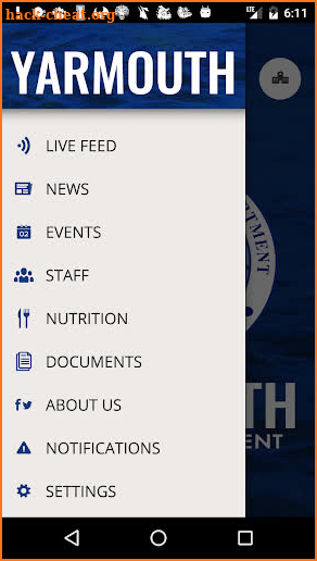 Yarmouth School Department screenshot