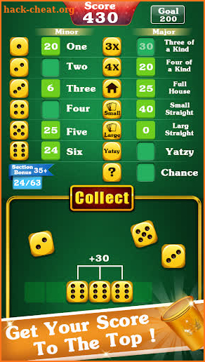 Yatzy Dice screenshot