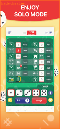 Yatzy - Dice Game screenshot