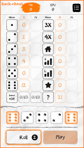 Yatzy King: Dice board game screenshot