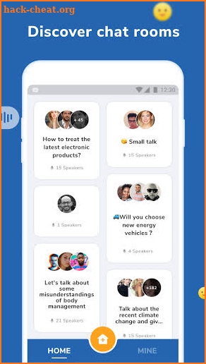 YaYa - Meet New People, Free Group Voice Chat Room screenshot