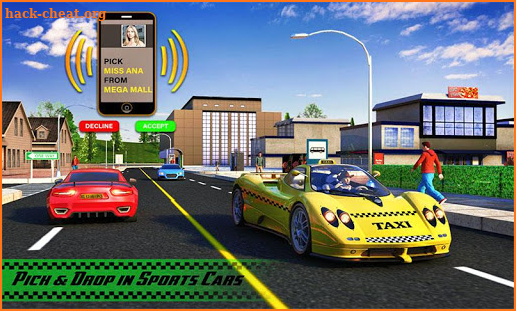 Yellow Cab American Taxi Driver 3D: New Taxi Games screenshot