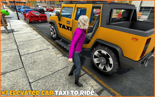 Yellow Cab City Taxi Driver: New Taxi Games screenshot