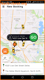 Yellow Cab DFW screenshot