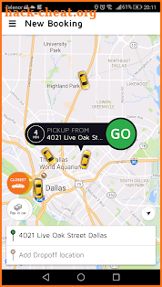 Yellow Cab DFW screenshot