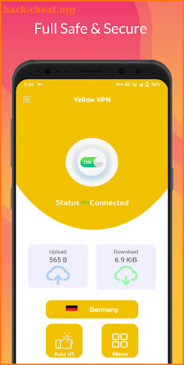 Yellow VPN - Fast VPN & Secure Service screenshot