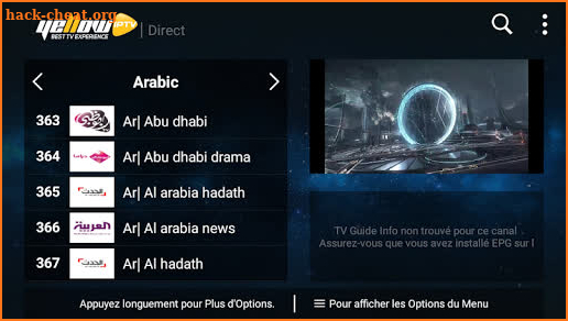 YellowIPTV screenshot