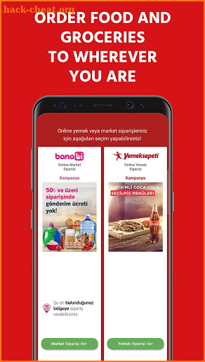 Yemeksepeti - Order Food & Grocery Easily screenshot