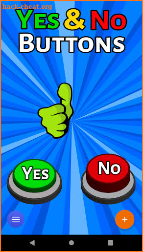 Yes & No Buttons | Game Buzzer Questions screenshot