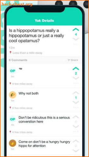 yik yak guide screenshot