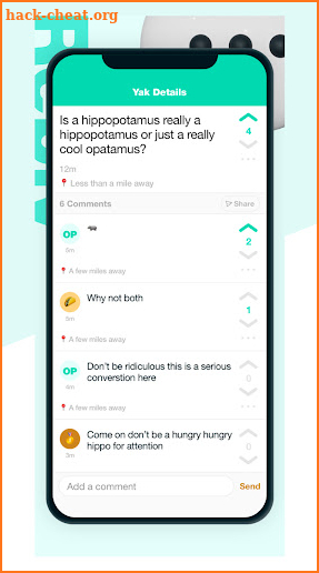 Yik Yak is back !! screenshot