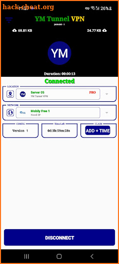 YM Tunnel VPN screenshot