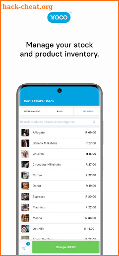 Yoco Point of Sale screenshot