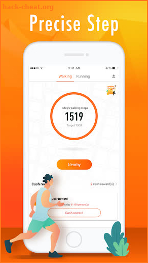 Yodo - Cash for walking & running screenshot