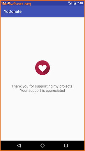 YoDonate screenshot