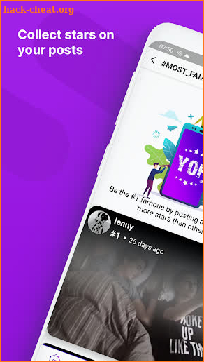 YoFamous : Brand new category based social media screenshot