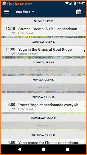 Yoga Flock screenshot