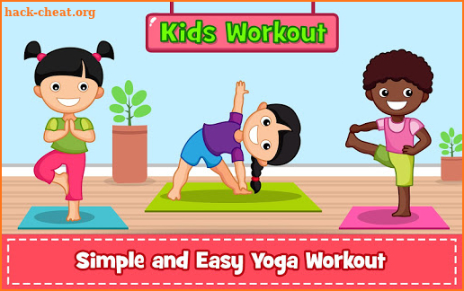 Yoga for Kids and Family fitness - Easy Workout screenshot