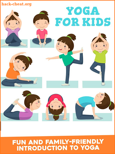 Yoga For Kids - Easy Yoga Poses for Kids Fitness screenshot