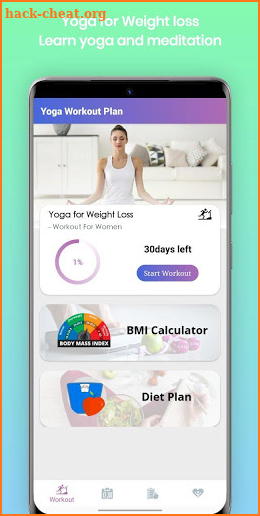 Yoga For Weight Loss - Learn Yoga screenshot