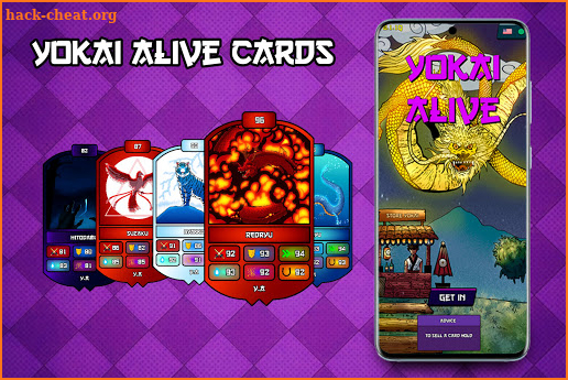 Yokai Alive Cards Game screenshot