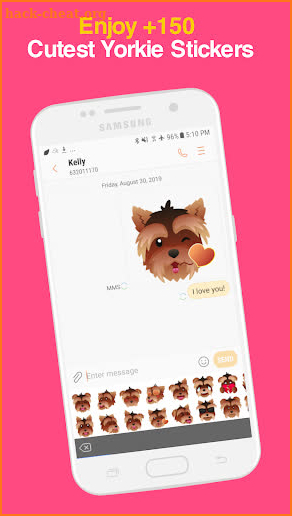 YorkieMojis - yorkie stickers & yorkie emojis screenshot