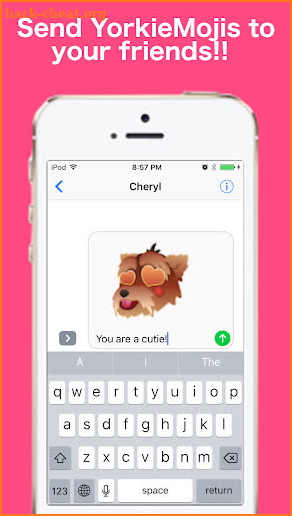 YorkieMojis - yorkies stickers & yorkie emoji screenshot