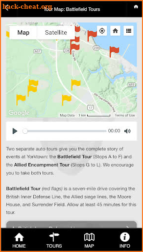 Yorktown Tour Guide screenshot