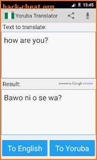 Yoruba English Translator Pro screenshot