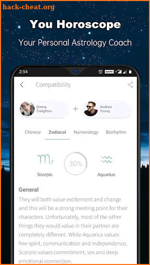 You Horoscope screenshot