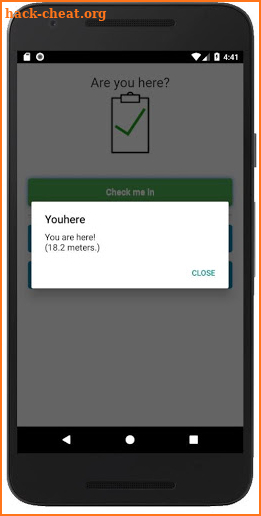 Youhere - GPS-based class attendance screenshot